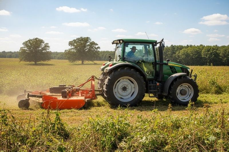 Field Mowing in Calvert County, MD